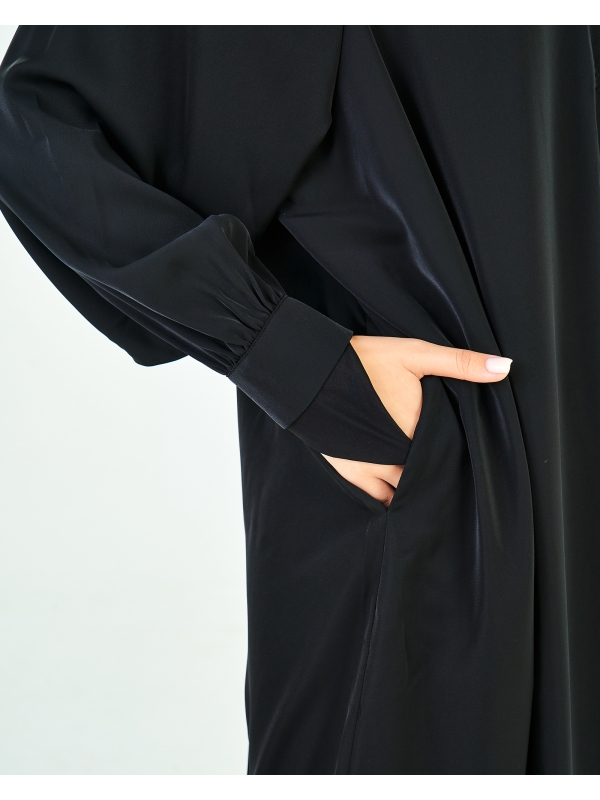 X-PRESS MARYAM ABAYA - BLACK