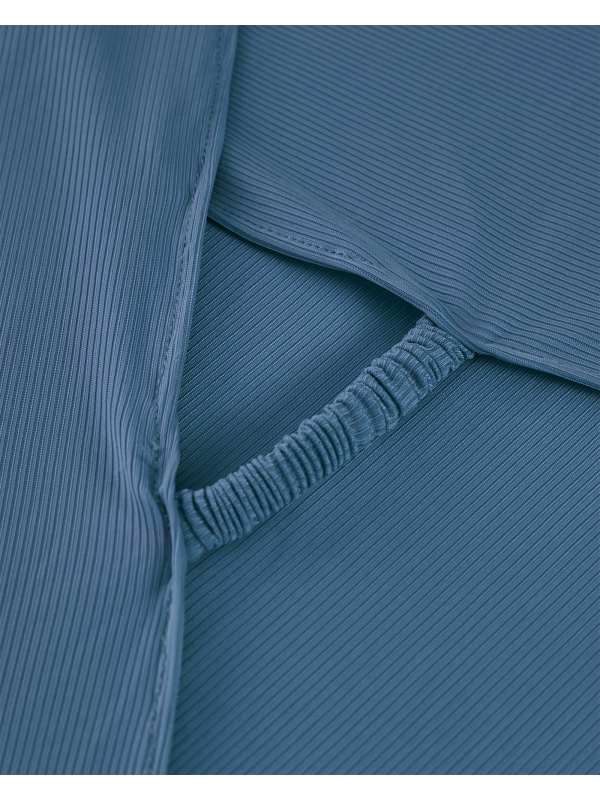YURI STRETCH KNIT SEMI-INSTANT - BLUE