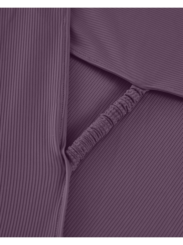 YURI STRETCH KNIT - ELDERBERRY
