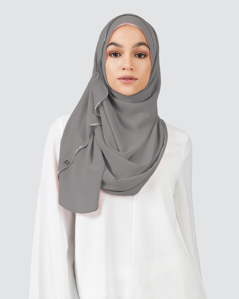 ANNABELLE - SMOKEY GREY-RED