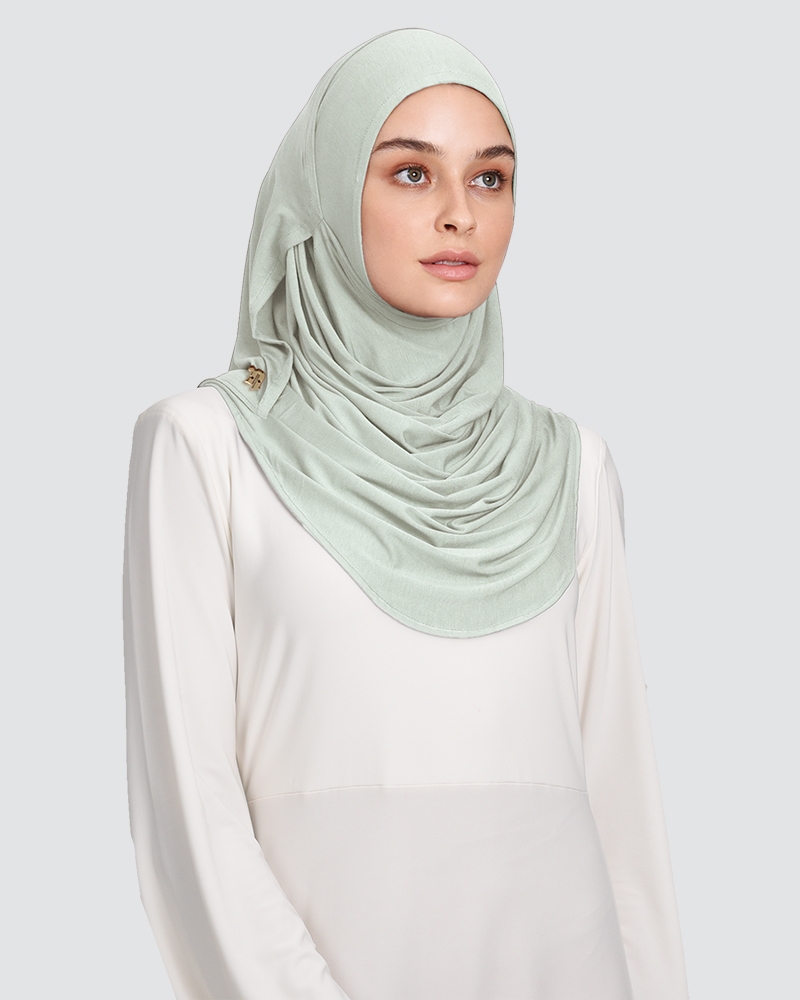 (NEW) BABES LOOP - DEEP SMOKEY TIFFANY GREEN
