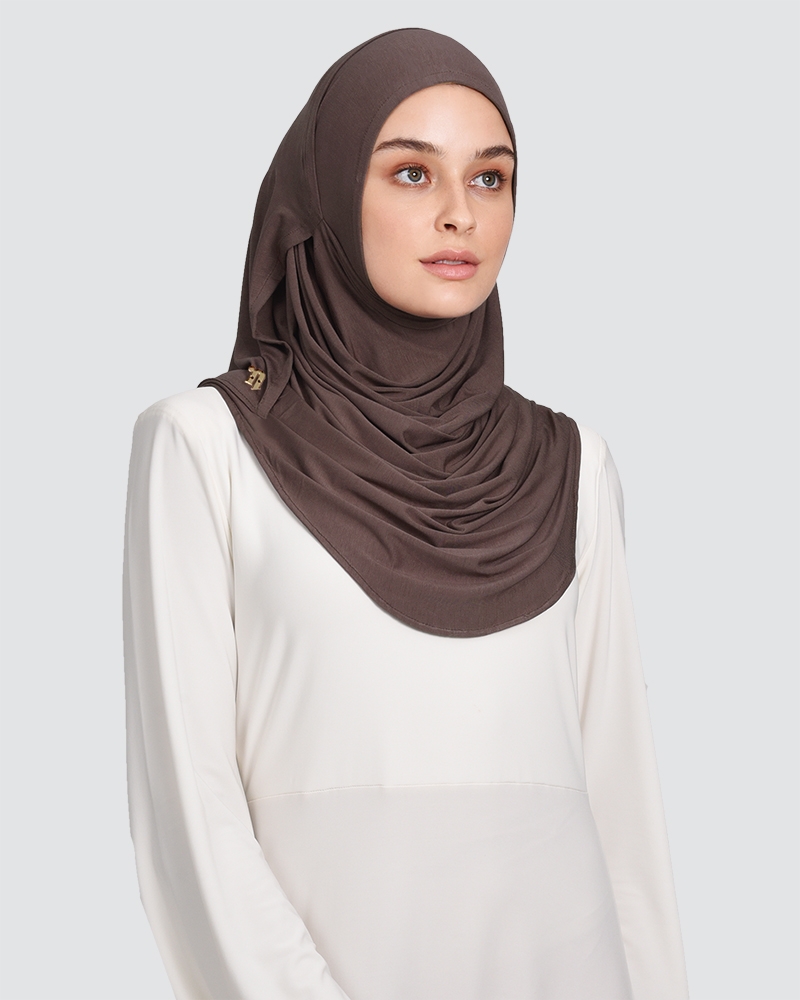 (NEW) BABES LOOP - MEDIUM DUSTY CHOCOLATE