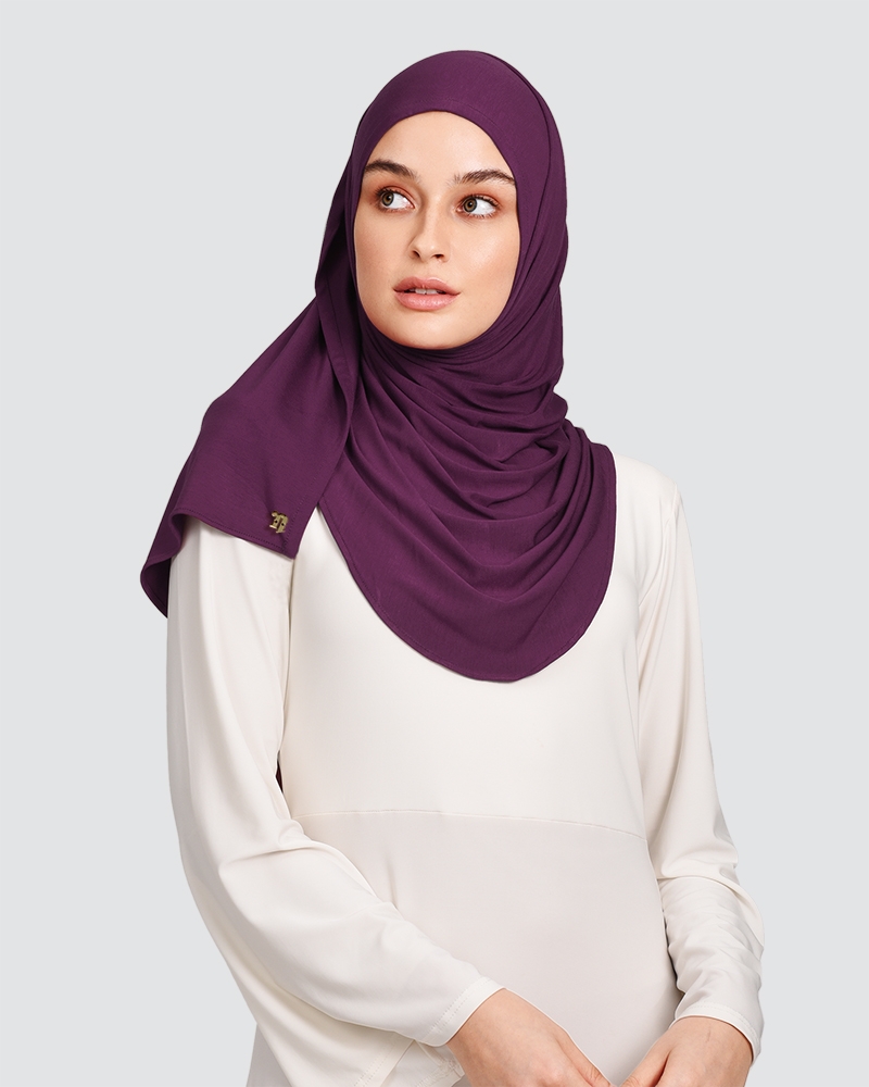 BABES PLAIN SEMI-INSTANT - DEEP DARK GRAPE