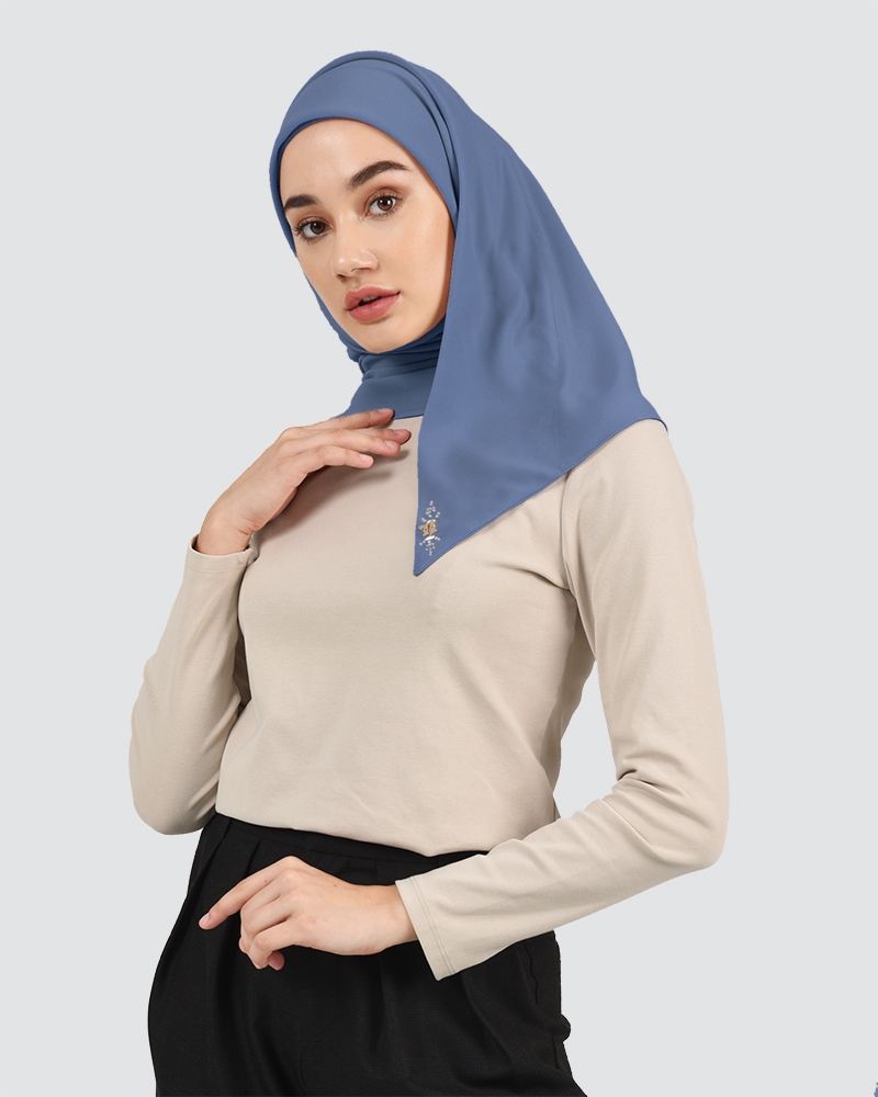 DELIKA - DUSTY STONE-BLUE