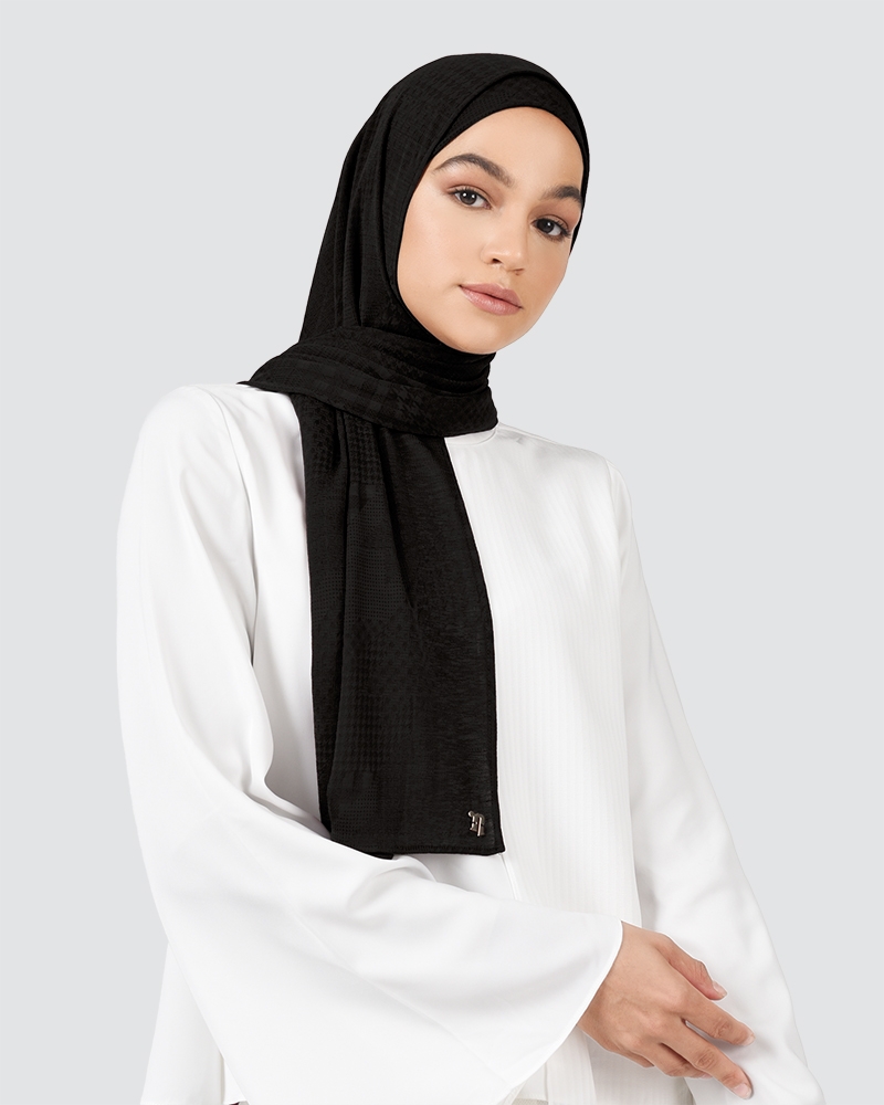 HOUNDSTOOTH - BLACK