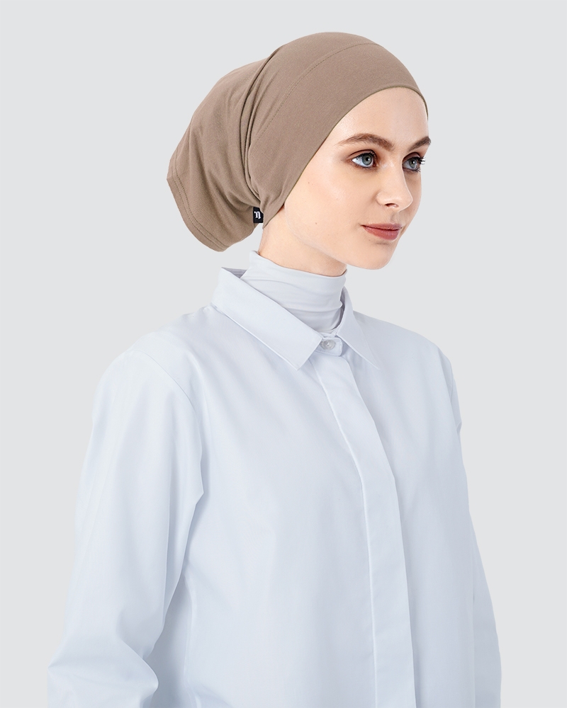 INNER SNOWCAP BASIC - SOFT BROWN