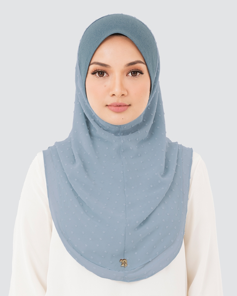IRIS DENIM - MEDIUM PALE CYAN-BLUE