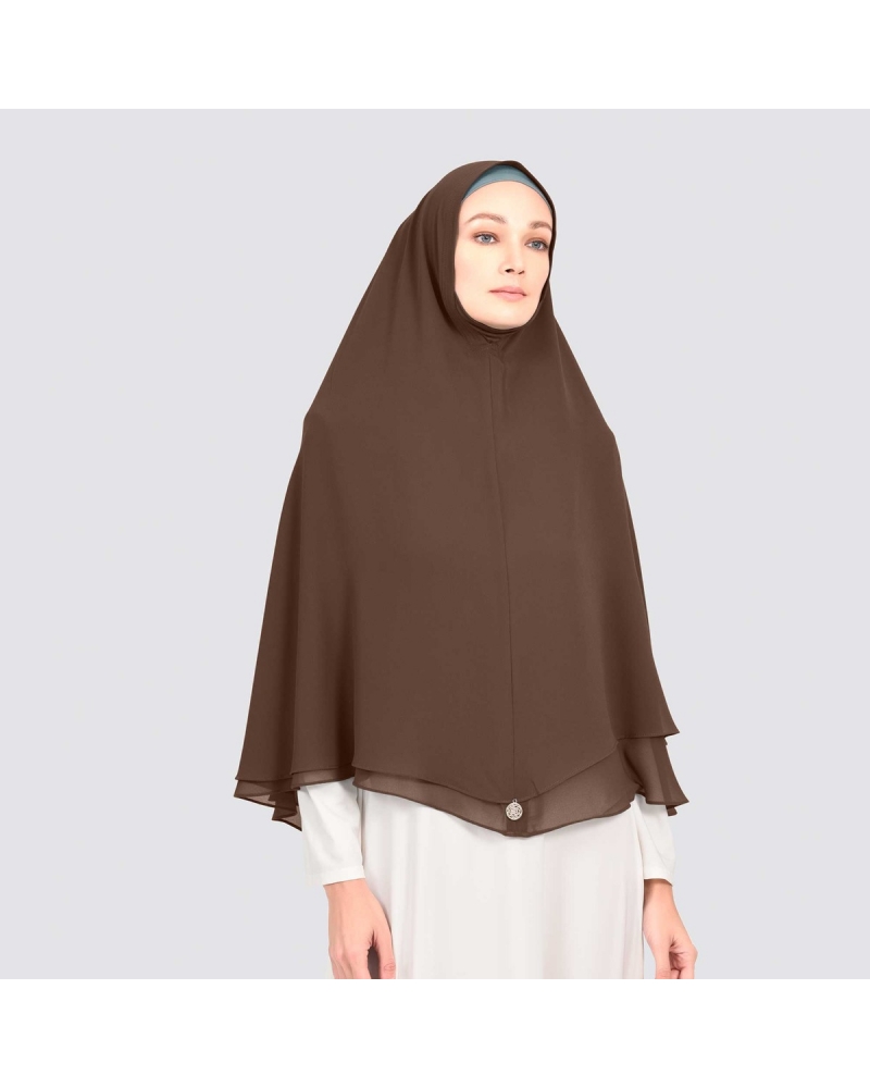 KHIMAR SAFIYA - COCOA BROWN