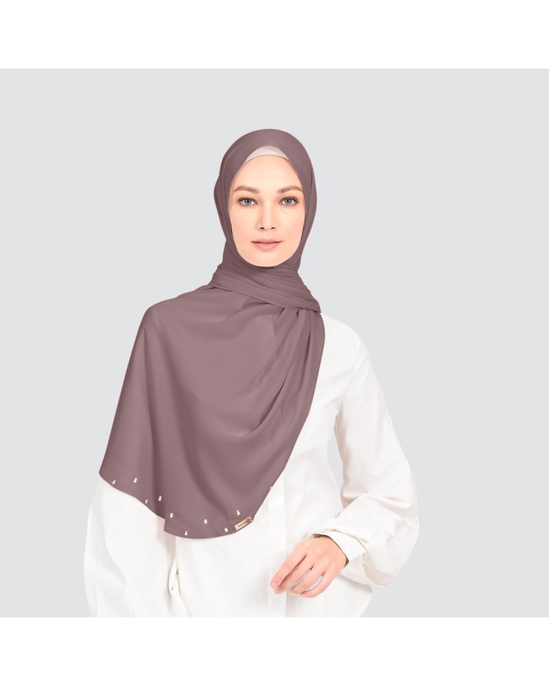 LADY WARDA - SMOKEY PALE-MAUVE-BROWN