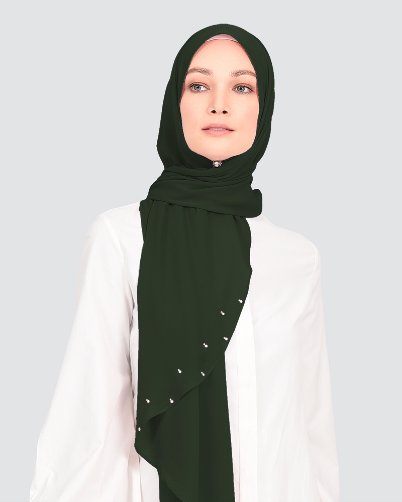 LADY WARDA - DARK PINE GREEN