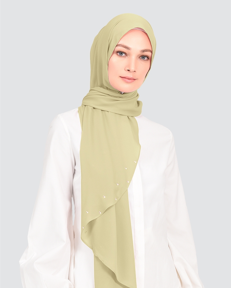 LADY WARDA - DUSTY MOSS GREEN