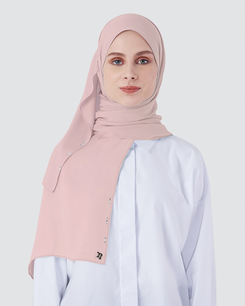 LIYA SHAWL - LIGHT RED