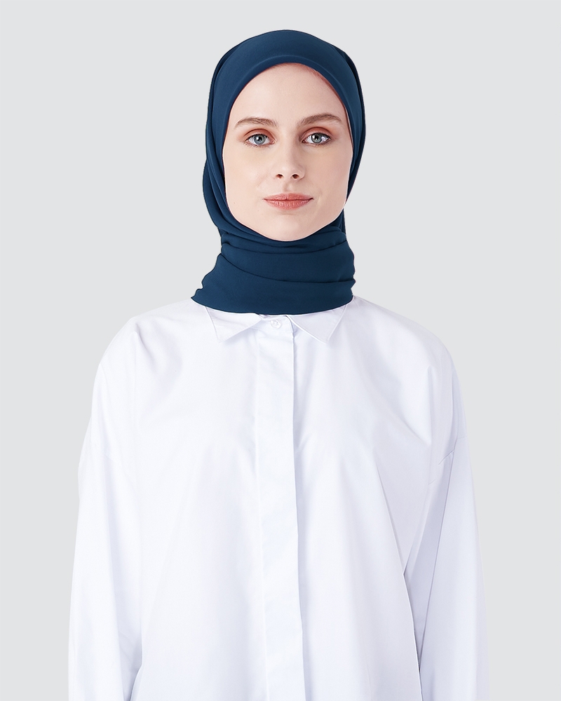 LIYA SQUARE - DARK PEACOAT BLUE