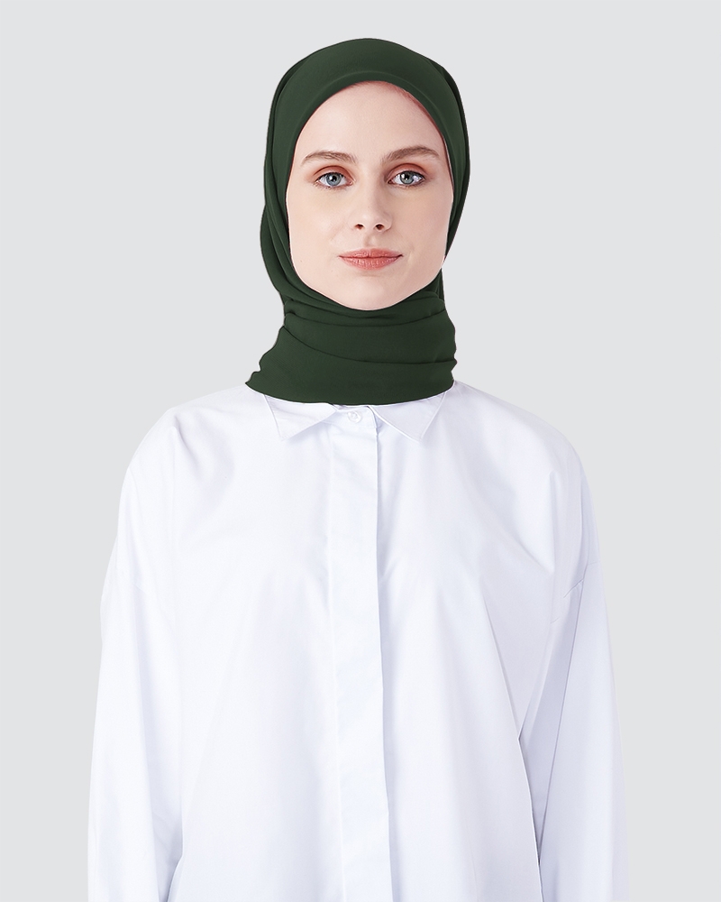 LIYA SQUARE - DARK PINE GREEN