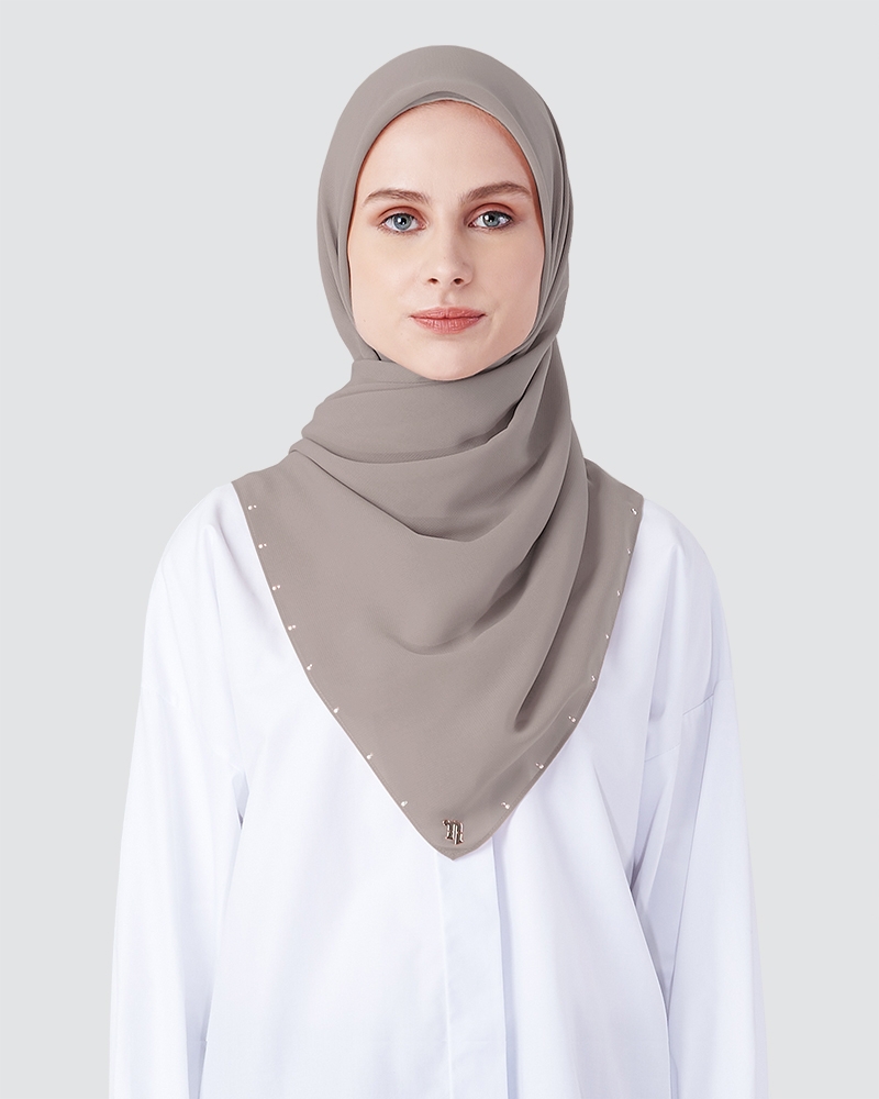 LIYA SQUARE - PALE GRAY