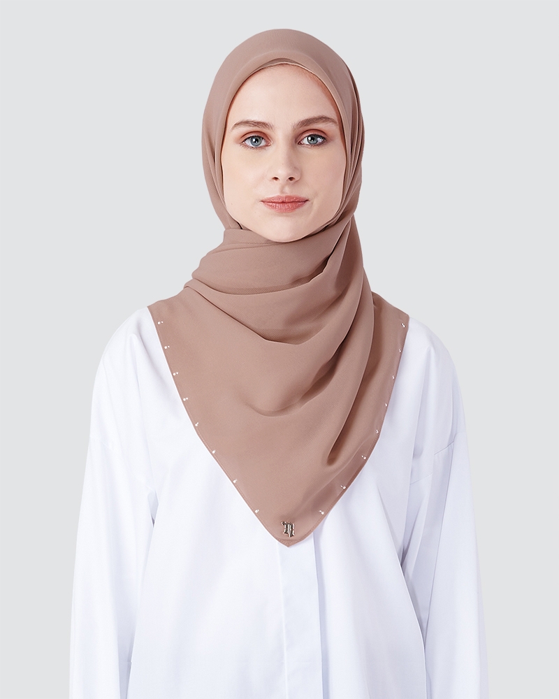 LIYA SQUARE - SOFT CHOCO