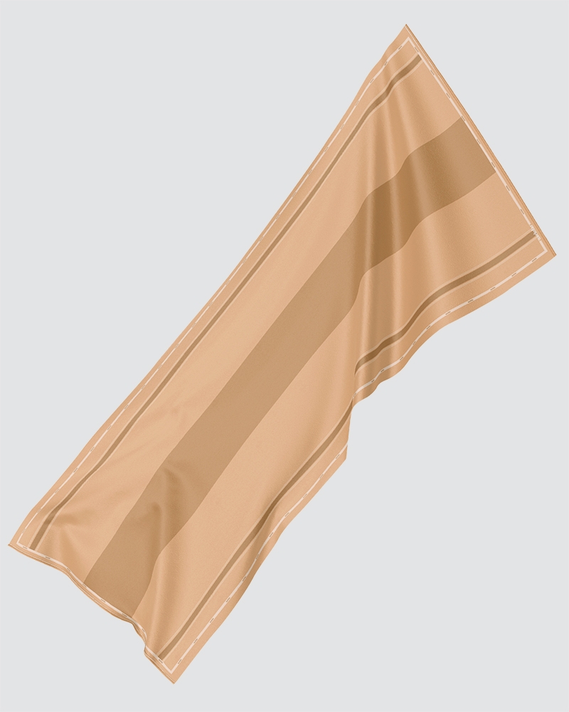 AIRI PRINTED SHAWL - BRIGHT CLAYS