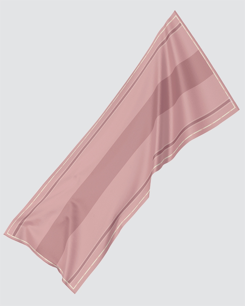 AIRI PRINTED SHAWL - LIGHT PALE PEACH