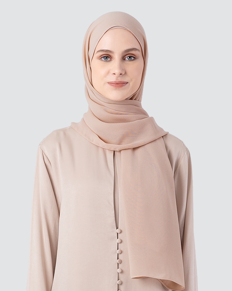 MILDA SHAWL - DUSTY WARM PEACH