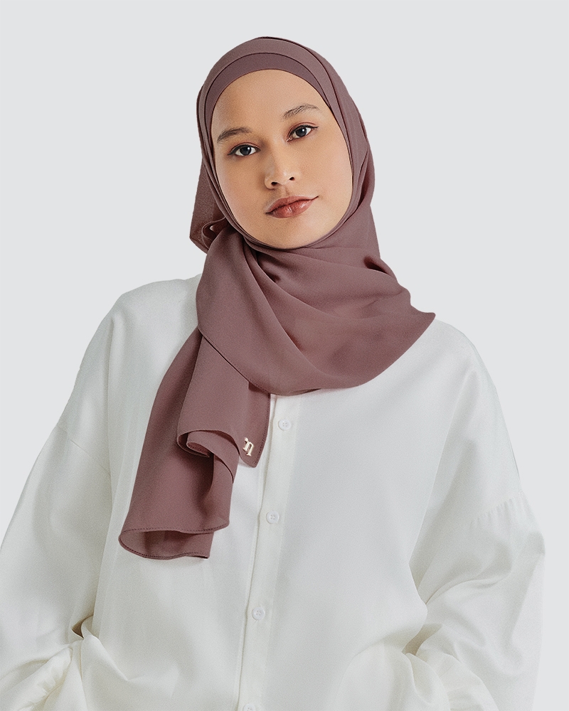 MISORA CHIFFON SEMI-INSTANT - SMOKEY BROWN ROSE