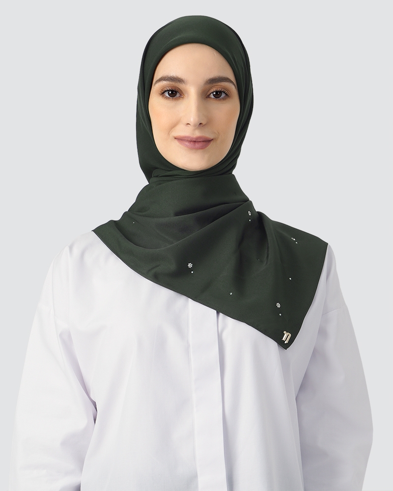 SATINA - DARK PINE GREEN
