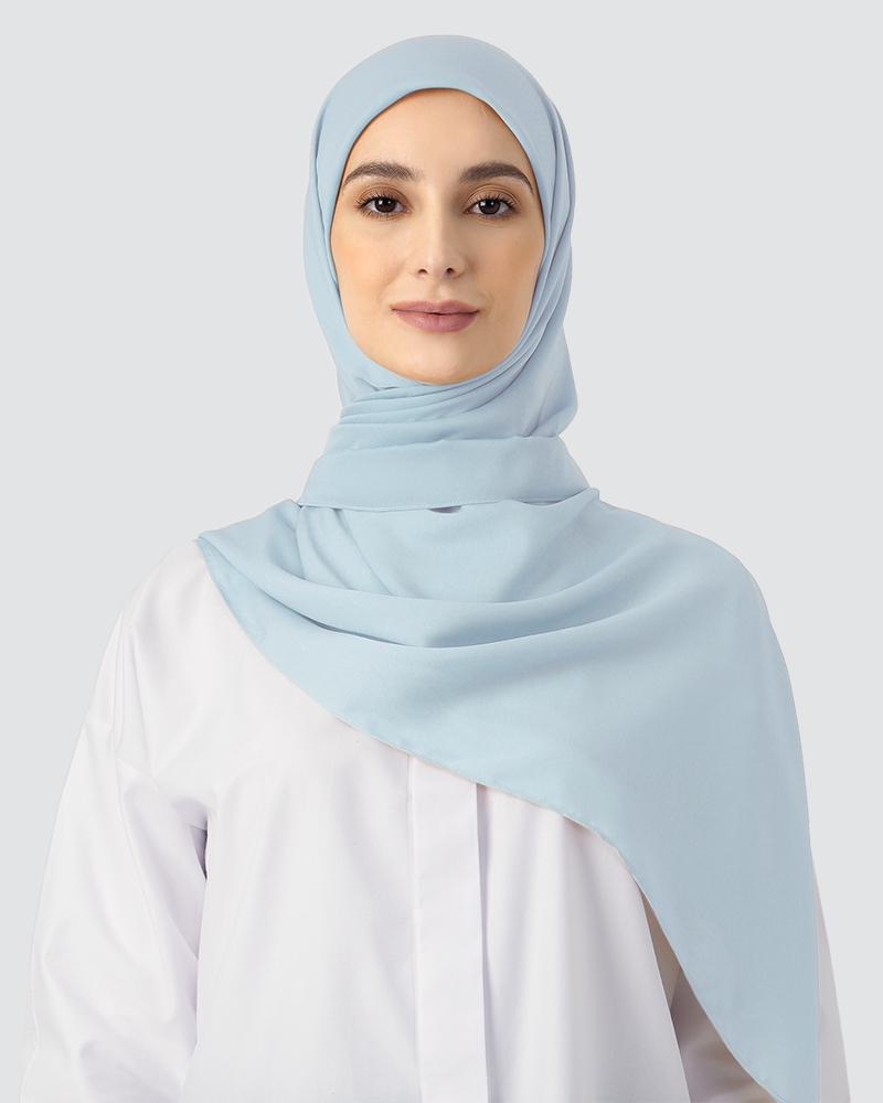 SATINA - PALE POWDER BLUE