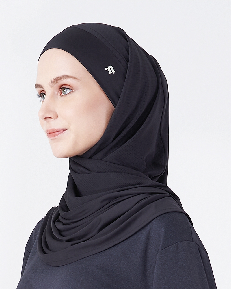 FLOW SHAWL - BLACK