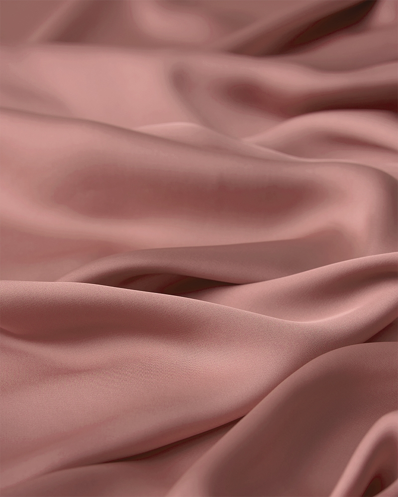 SWARA SATIN SHAWL - PINKY RED