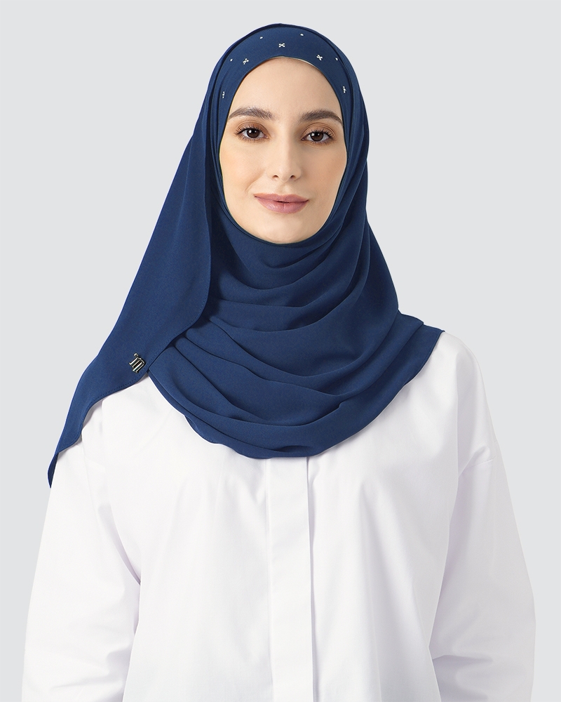 TIARA - MEDIUM DUSTY NAVY BLUE