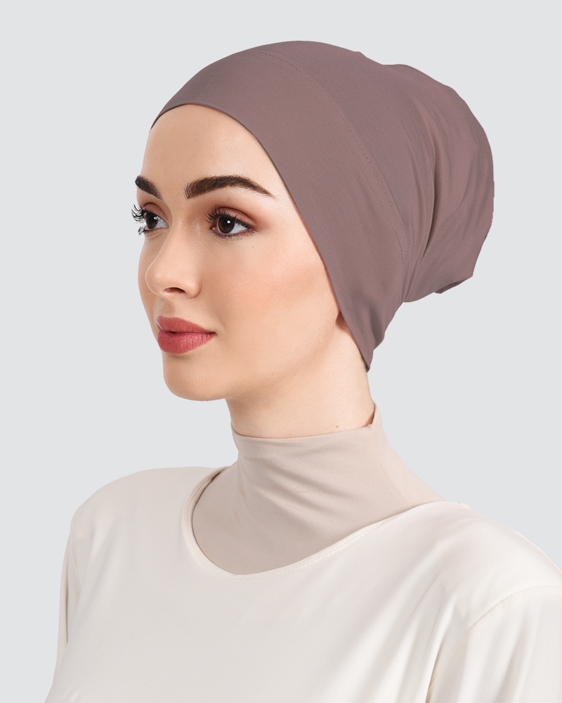 INNER SNOWCAP BASIC - SMOKEY PALE-MAUVE-BROWN