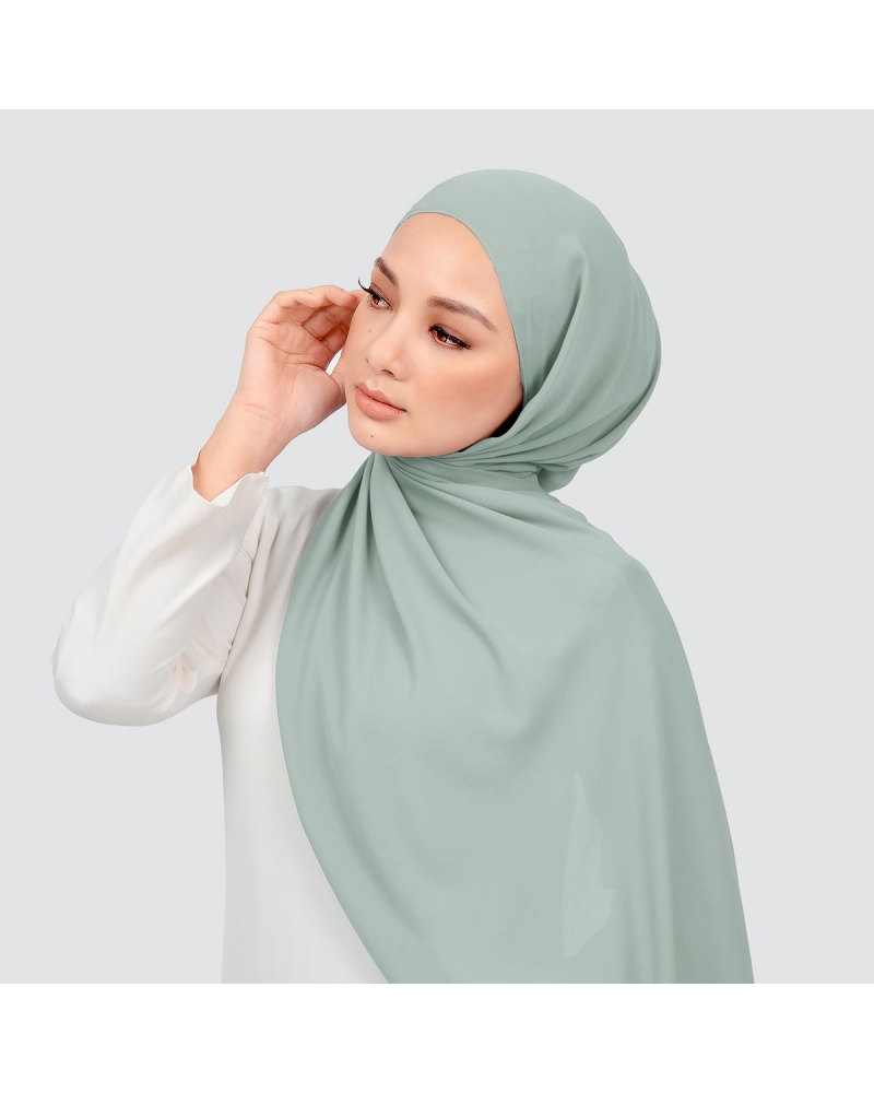 YURI PLAIN - AQUA GREY