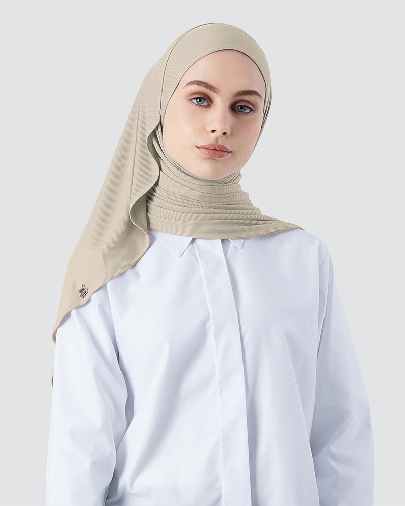 YURI STRETCH KNIT - DEEP DUSTY WHITE
