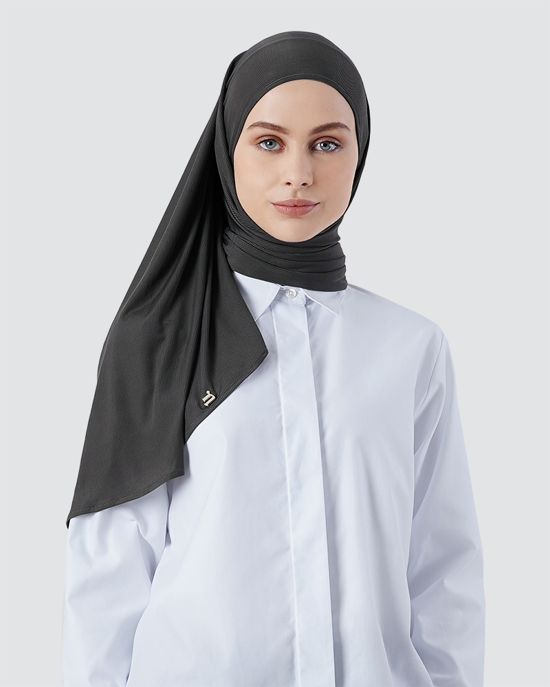 YURI STRETCH KNIT - GREY FERN