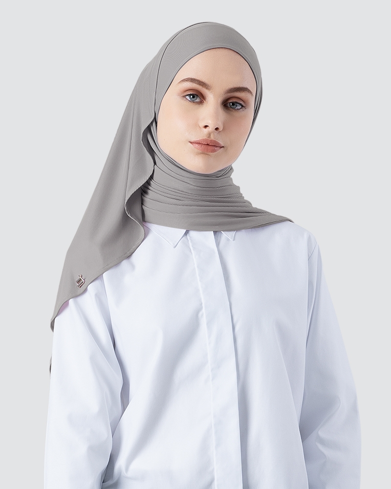 YURI STRETCH KNIT - WARM MARBLE