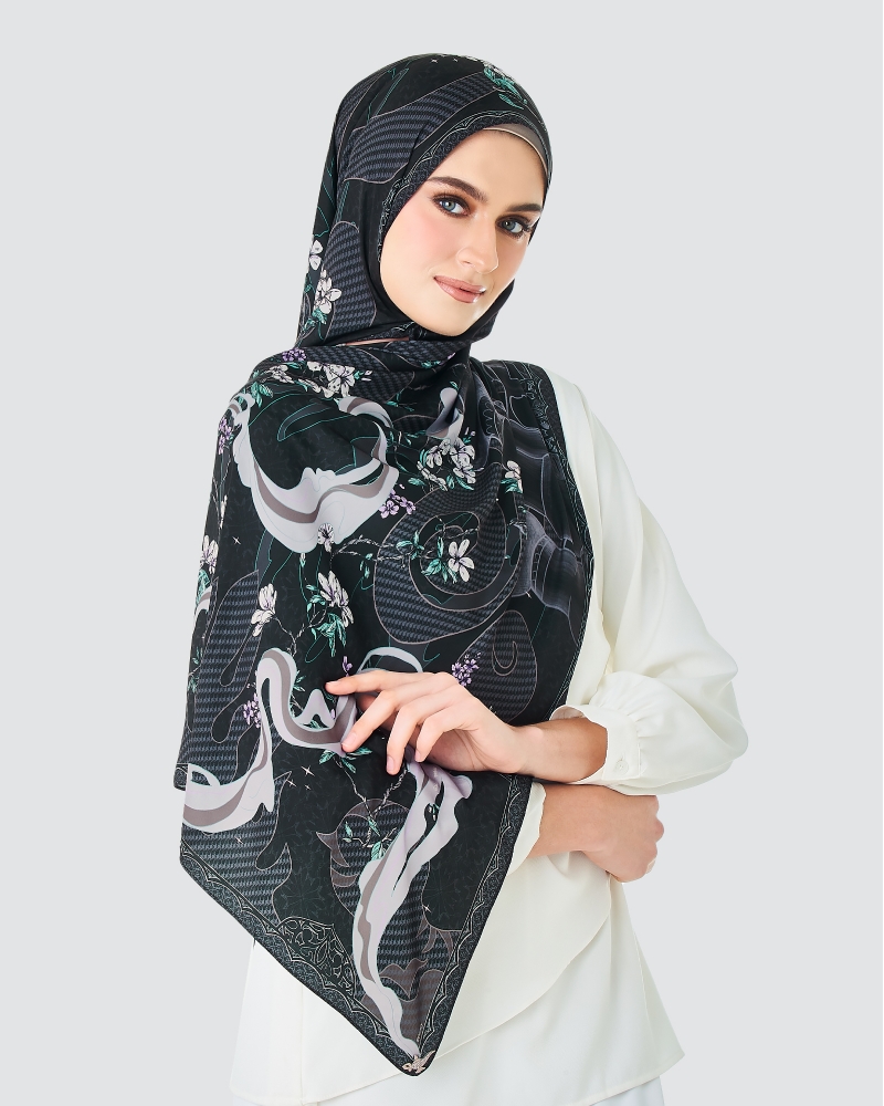 DISNEY X NAELOFAR ALADDIN SHAWL - BLACK