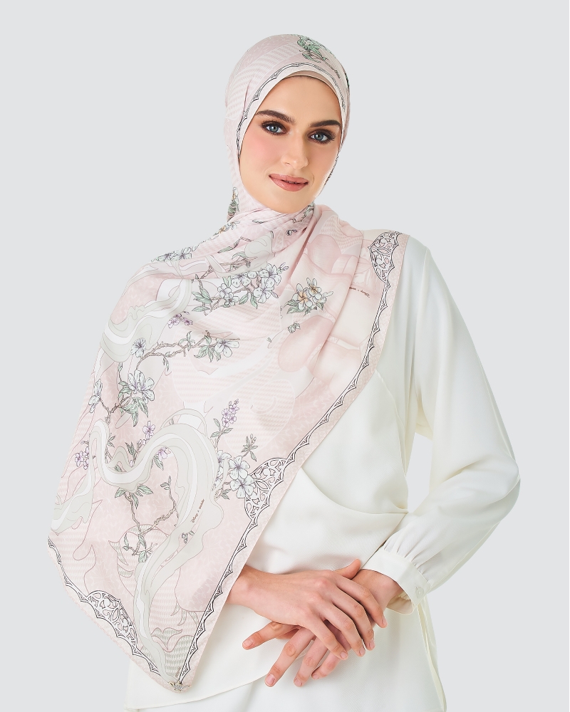 DISNEY X NAELOFAR ALADDIN SHAWL - BLUSH
