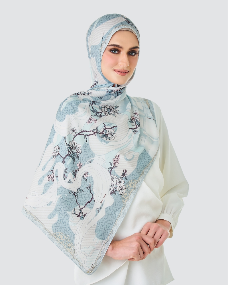 DISNEY X NAELOFAR ALADDIN SHAWL - SEA SALT