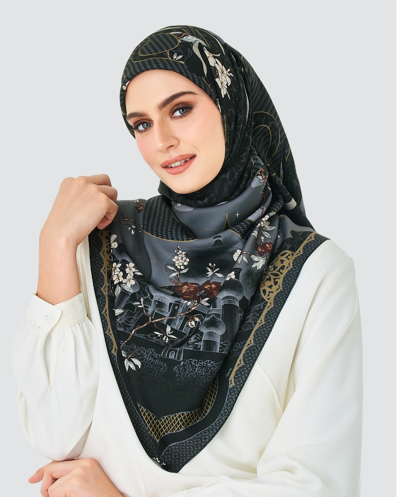 DISNEY X NAELOFAR ALADDIN SQUARE - CHARCOAL