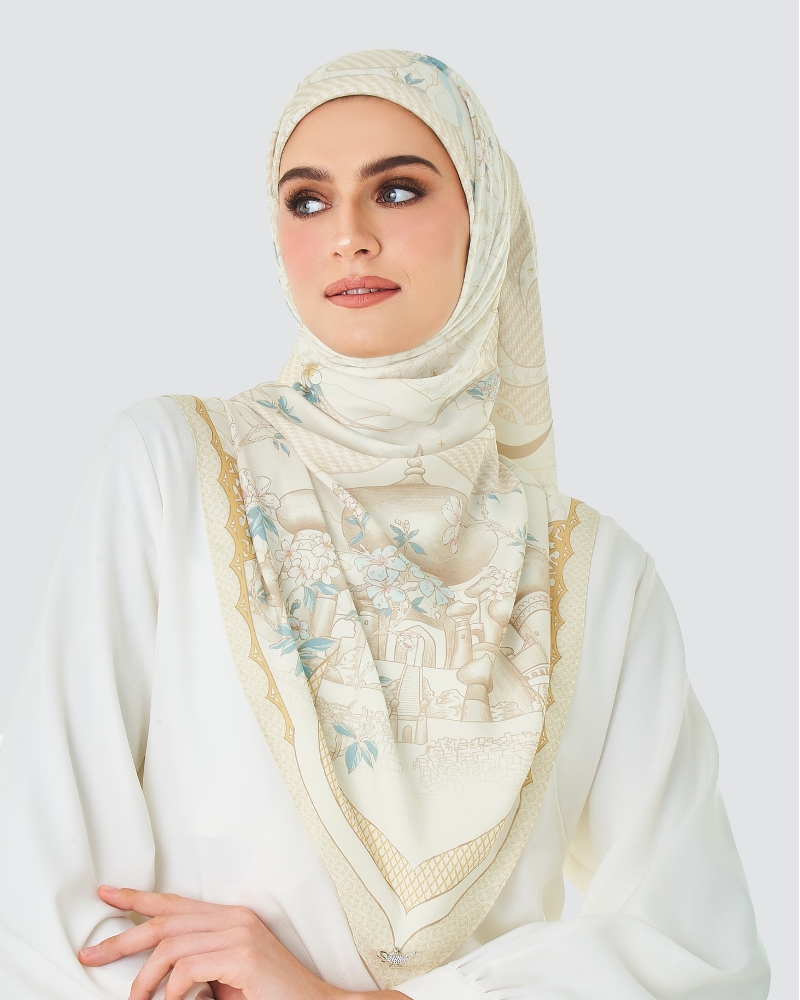 DISNEY X NAELOFAR ALADDIN SQUARE - CREAM