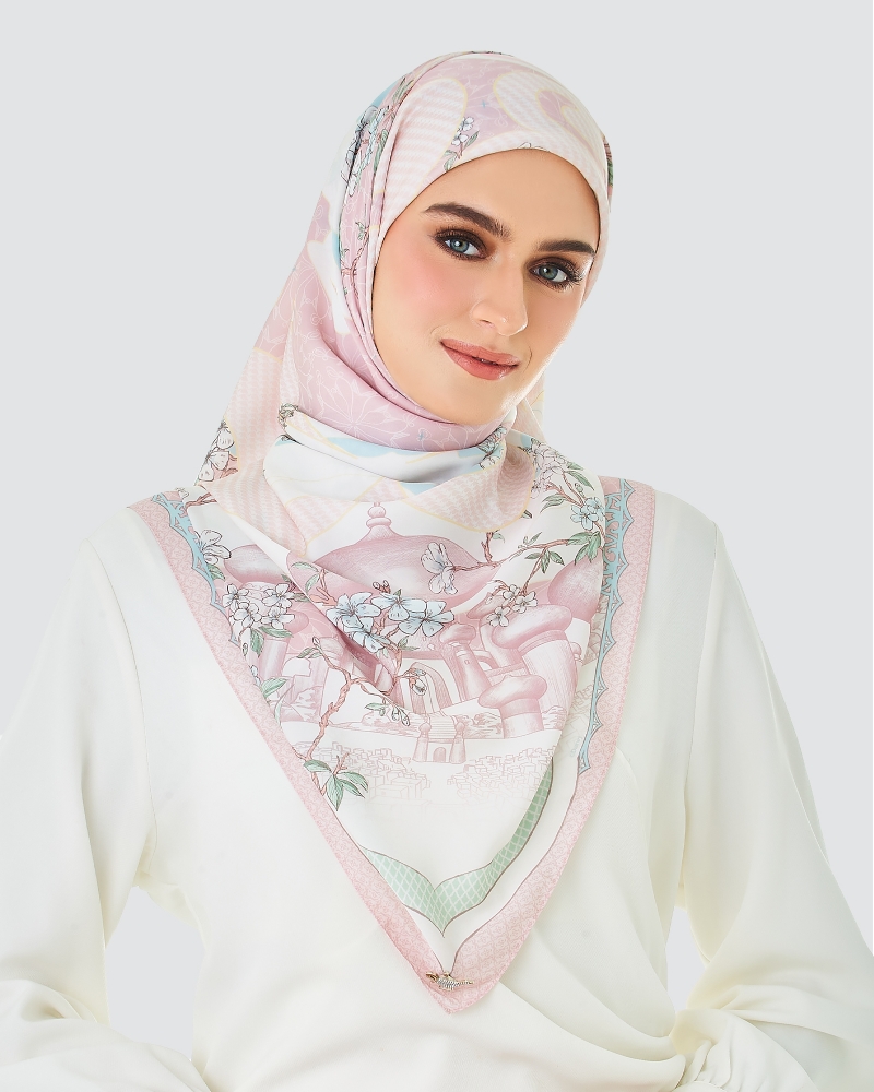 DISNEY X NAELOFAR ALADDIN SQUARE - PINK