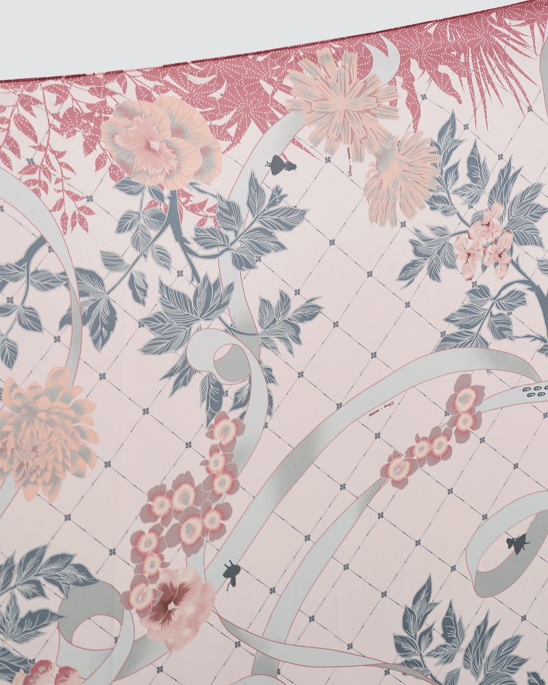 DISNEY X NAELOFAR - ALICE IN WONDERLAND SQUARE - PINK
