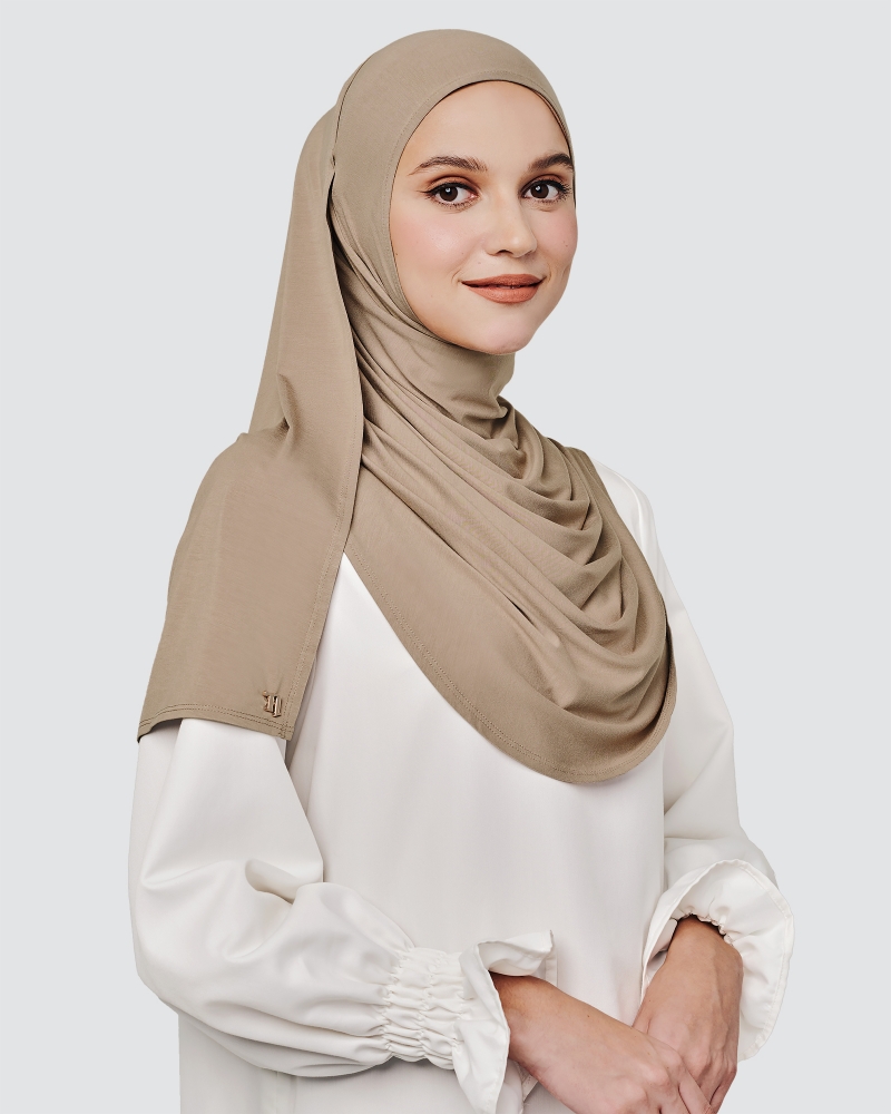 BABES PLAIN SEMI-INSTANT - TAUPE