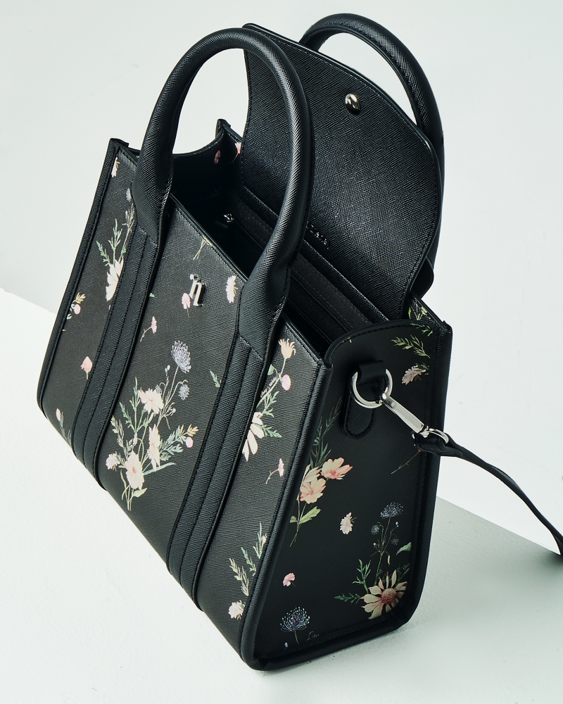 DISNEY X NAELOFAR BAMBI PETITE TOTE BAG - BLACK