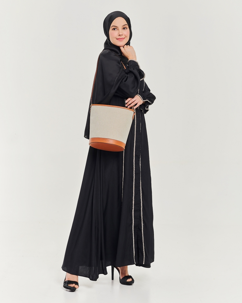 THE BUCKET BAG - CANVAS EDITION - BROWN
