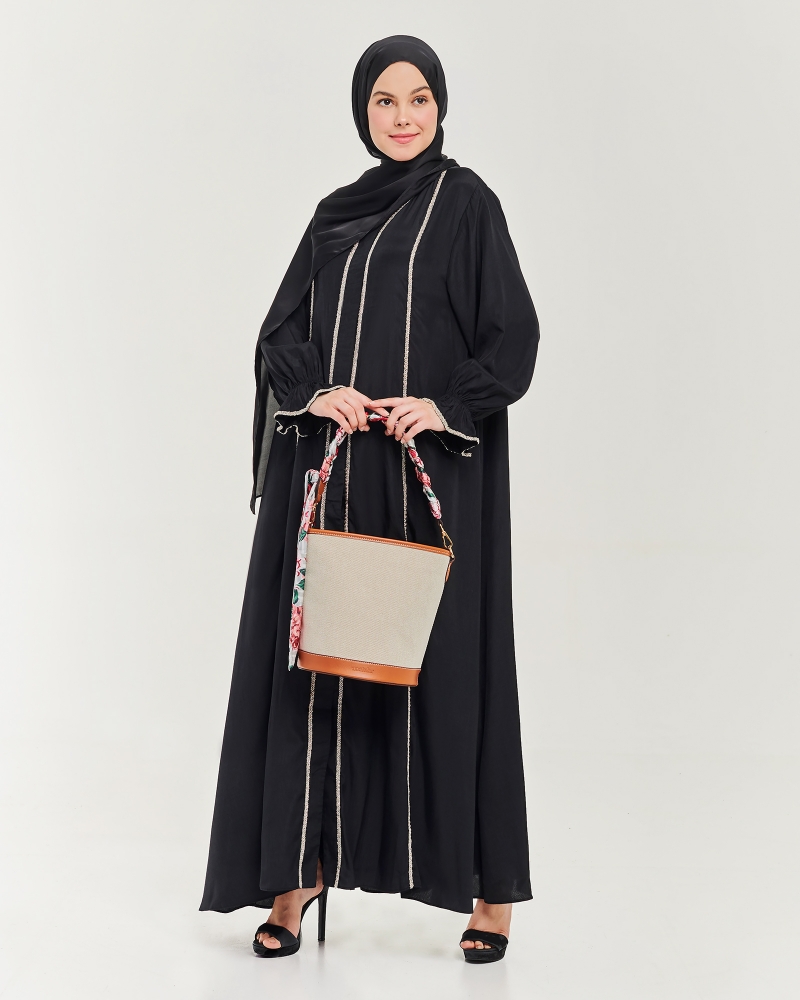 THE BUCKET BAG - CANVAS EDITION WITH TWILLY - BROWN