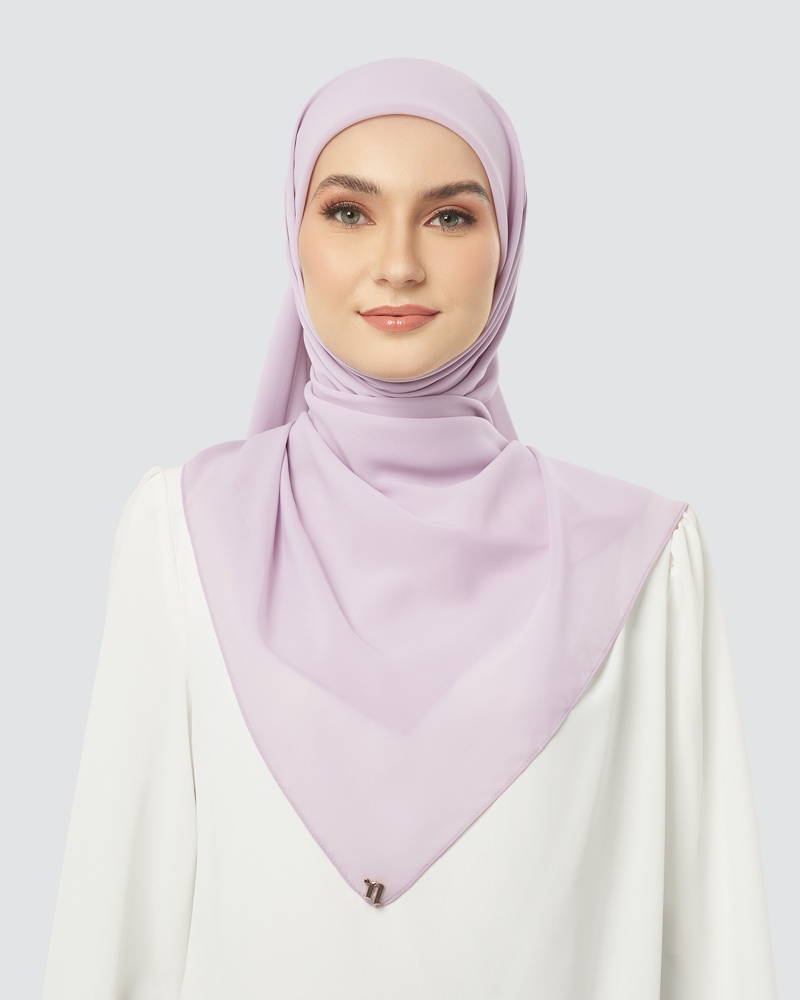 CLOUD CHIFFON SQUARE - ASTER