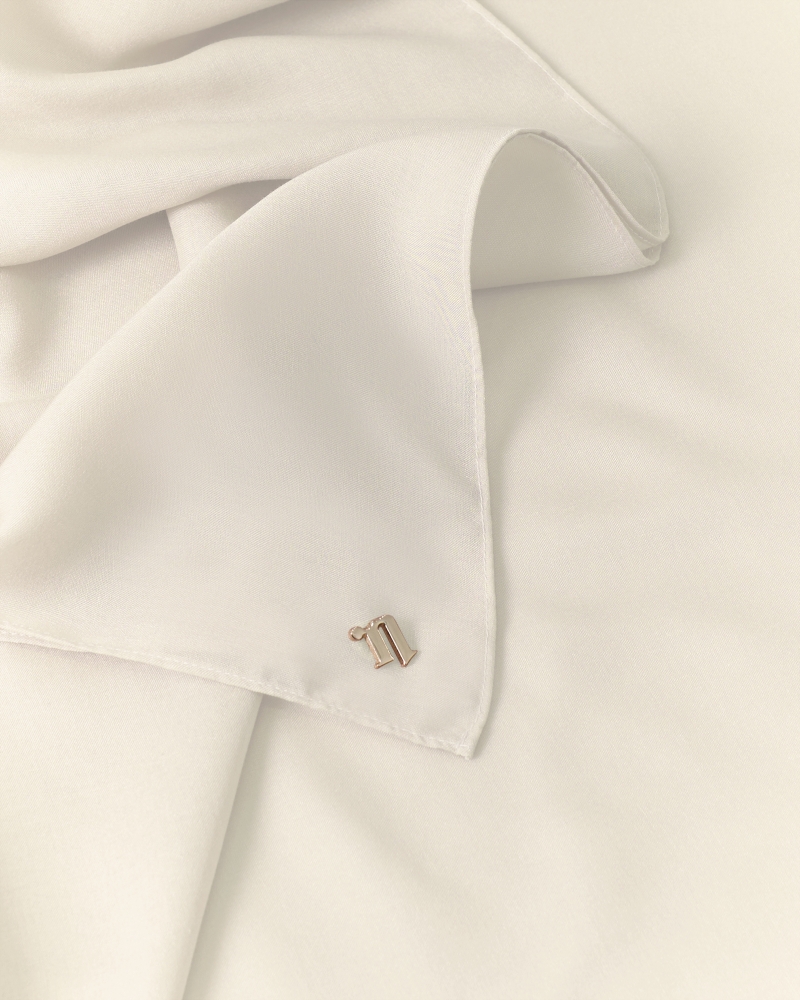 COTTON VOILE SQUARE - CREAM