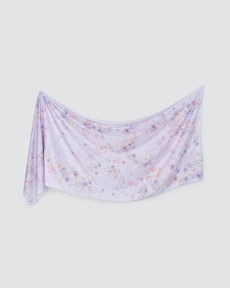 THE BUNGA SERIES: DEVOTION SHAWL - HEATHER