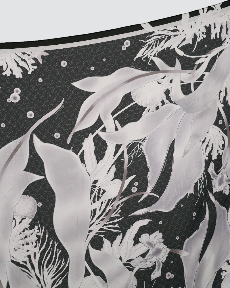DISNEY X NAELOFAR - THE LITTLE MERMAID SQUARE - BLACK
