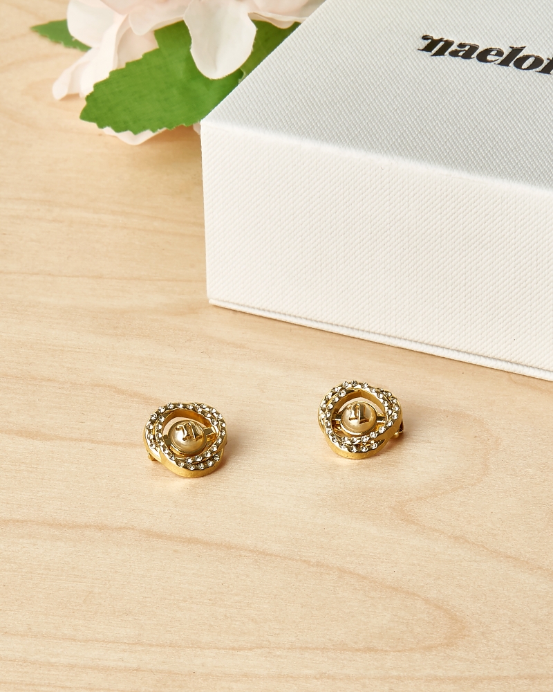 DUO PEARL BROOCH SET - GOLD